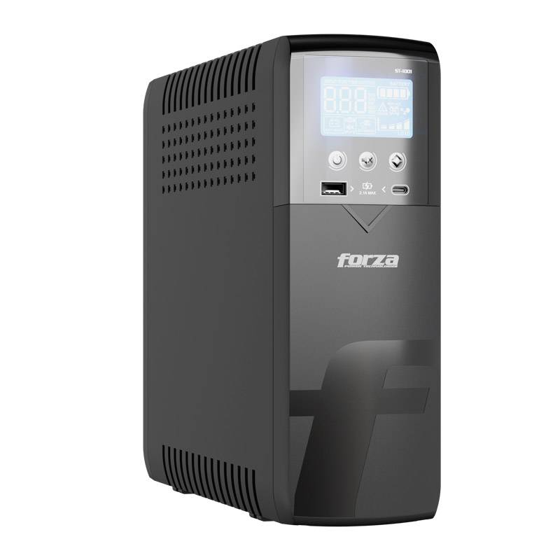UPS Inteligente 1000VA/600W Torre Compacta - 10 salidas, LCD, Puertos USB de Carga, Software-120V UPS Inteligente 1000VA/600W Torre Compacta - 10 salidas, LCD, Puertos USB de Carga, Software-120V